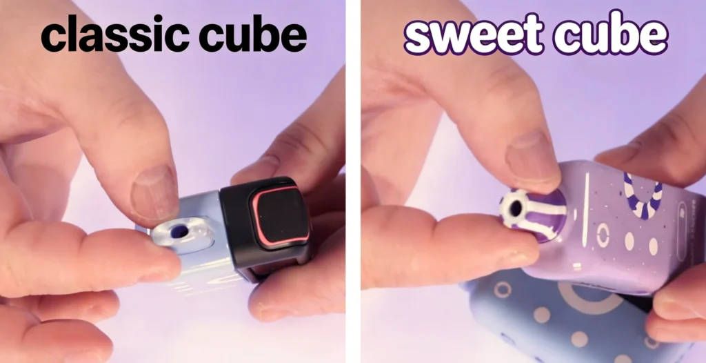 What's difference between Classic Cube and Sweet Cube