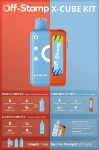 Off Stamp X Cube Vape Pod Design